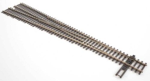 Code 83 Nickel Silver DCC-Friendly 8 Turnout -- Left Hand, HO, WalthersTrack 83019