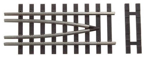 Code 83 Nickel Silver Bridge Track End Set -- Includes 2 End Track Pieces, 2 Spacer Ties, HO, WalthersTrack 83005