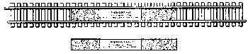 5′ Straight Track Alignment Gauge, HO, Ribbonrail 5