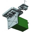 Remote Tortoise Mount, All Scales, Circuitron 6100