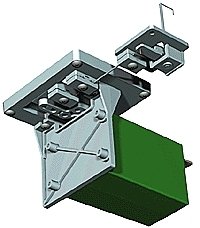 Remote Tortoise Mount, All Scales, Circuitron 6100