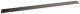 10′ Straight Track Alignment Gauge, HO, Ribbonrail 10