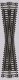 Code 83 Crossing - Nickel Silver with Brown Ties -- 12-1/2 Degrees, HO, Atlas Model Railroad Co. 571