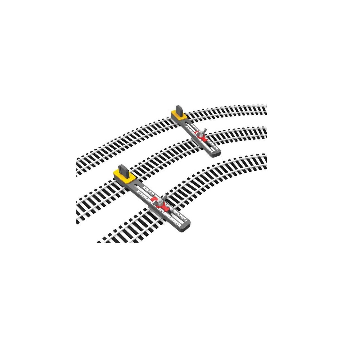 Adjustable Parallel Track Tool pkg(2), N, Bachmann Industries 39021