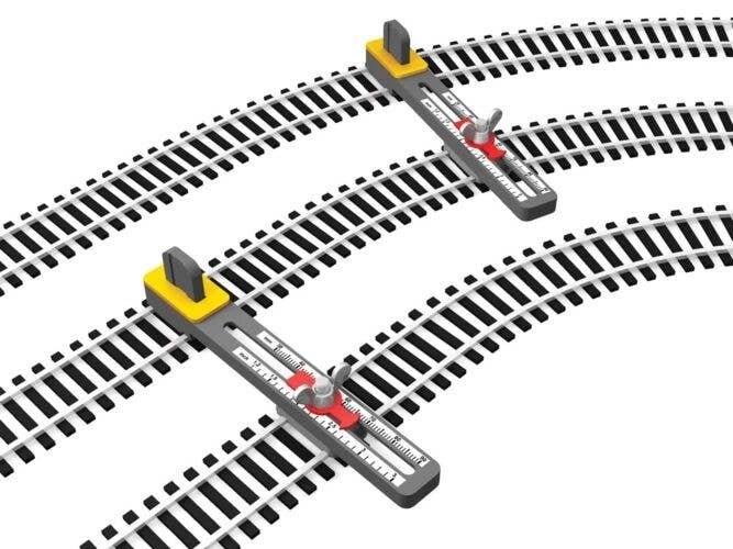 Adjustable Parallel Track Tool pkg(2), N, Bachmann Industries 39021