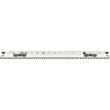 68′ Flatcar - Ready to Run -- Southern Parts & Equipment SPEX 109 (gray), HO, Trainman 20007971