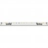 68′ Flatcar - Ready to Run -- Southern Parts & Equipment SPEX 109 (gray), HO, Trainman 20007971