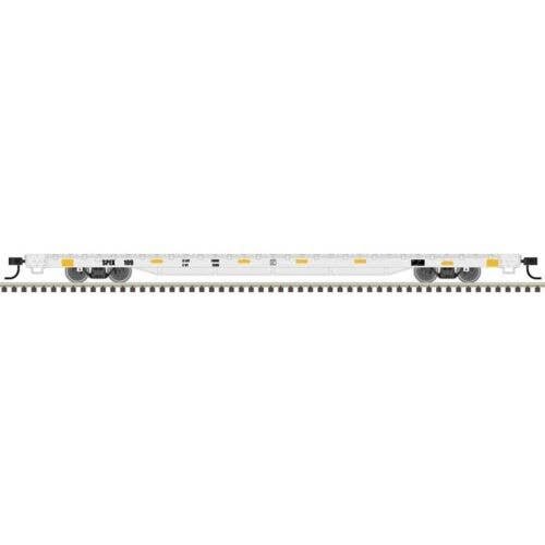 68′ Flatcar - Ready to Run -- Southern Parts & Equipment SPEX 109 (gray), HO, Trainman 20007971