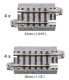 Track Assortment Set B - Unitrack -- 4 Each: 1-1/2` 38mm and 1-5/16` 33mm Straight Sections, N, Kato USA Inc 20092