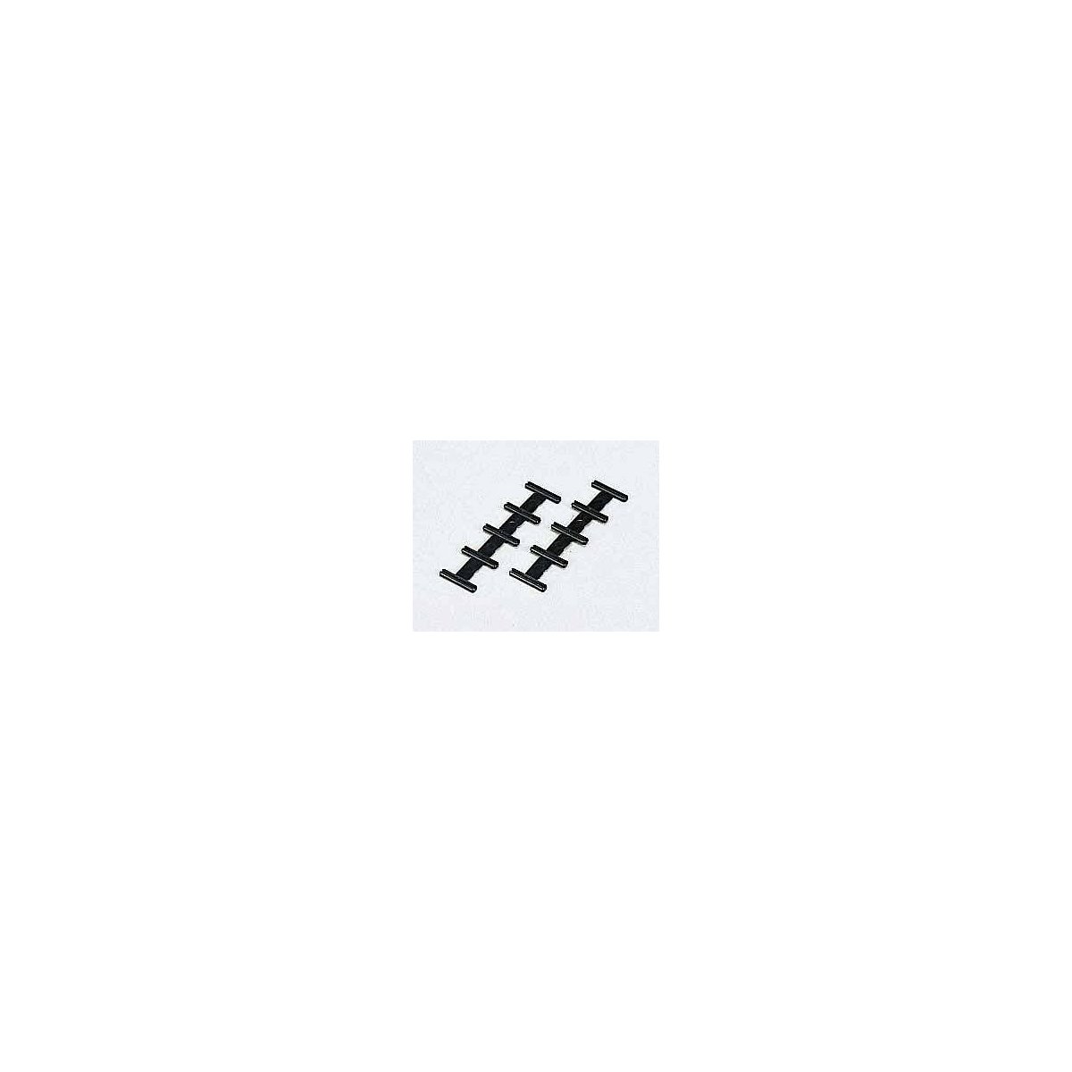 Flexible Track Insulated Joiners - Unitrack -- pkg(10), N, Kato USA Inc 24811