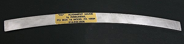 10` Track Alignment Gauges - Curved -- 22` Radius, HO, Ribbonrail 1022