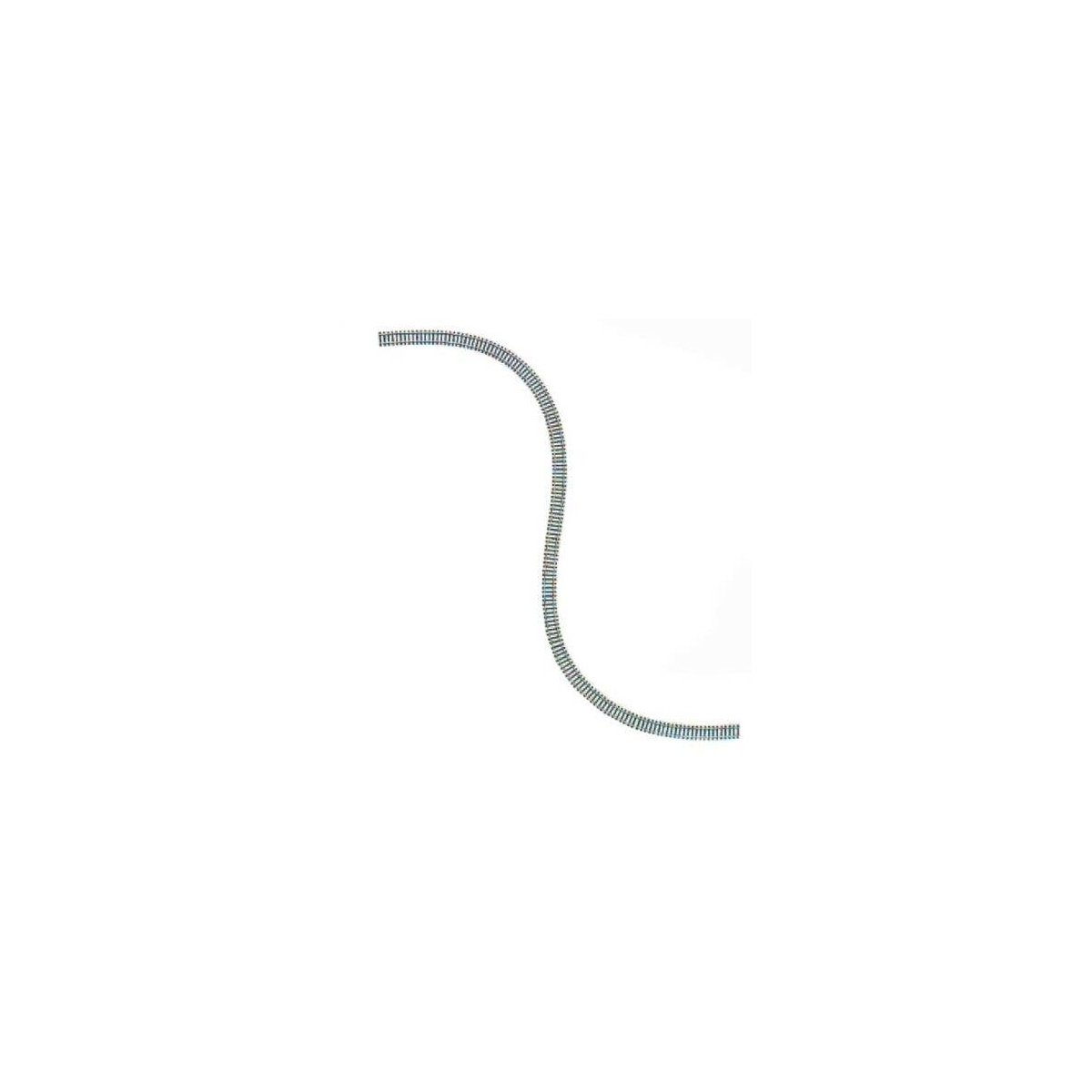 Code 80 Super-Flex(R) Track - 29-1/2′ 74.9cm Long -- Black Ties, N, Atlas Model Railroad Co. 2500