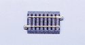 Straight Roadbed Track Section - Unitrack -- 2-3/8′ 60mm pkg(4), HO, Kato USA Inc 2105