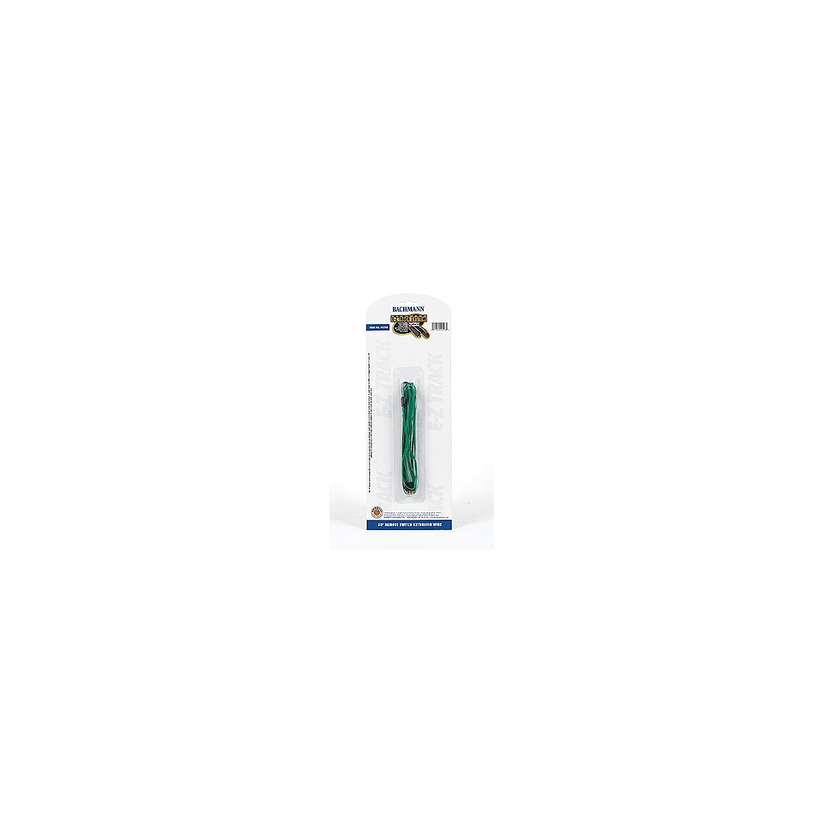 Switch Extension Cable - E-Z Track(R) -- 10′ 3m (green), HO, Bachmann Industries 44598