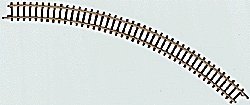 Curve Track -- 7-11/16′ 19.5cm Radius, 45-Degree, Z, Marklin, Inc 8520