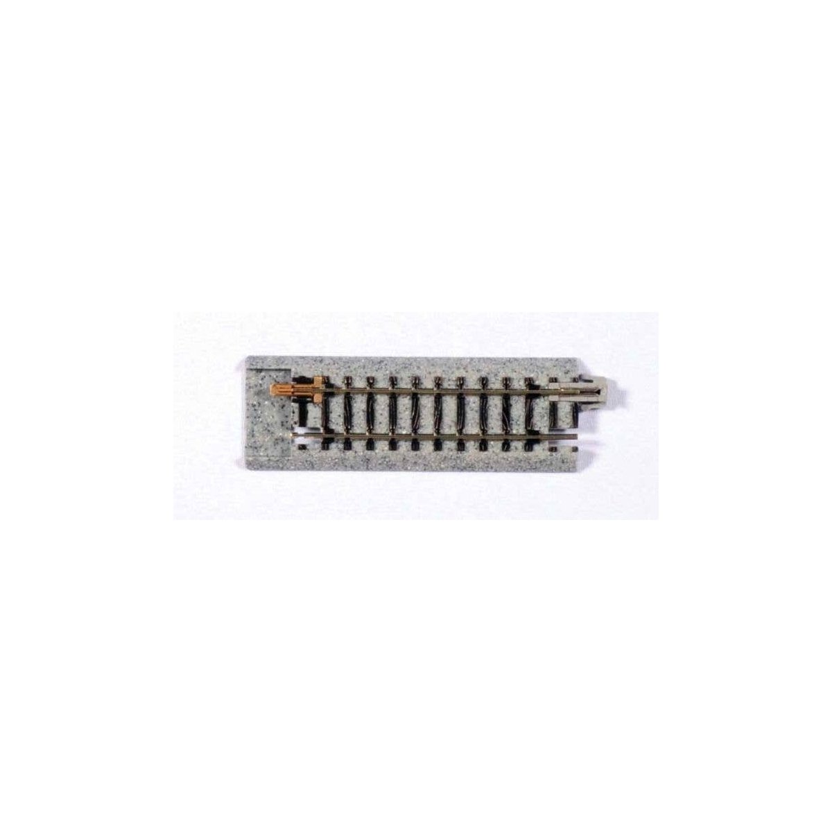 Kato Unitrack to TomyTec/Tomix FineTrack Adaptor -- 2-1/2′ 64mm pkg(2), N, Kato USA Inc 20045
