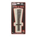Code 55 Turnout, Nickel-Silver Rail, Brown Ties -- No.5 Right Hand, N, Atlas Model Railroad Co. 2051