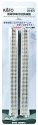 Unitrack Concrete-Tie Single-Track Section -- Expands V15 Set 9-3/4′ 24.8cm Long, N, Kato USA Inc 20875