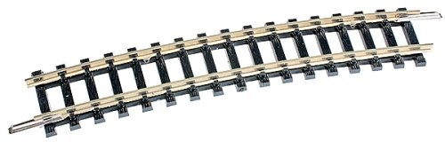 Code 80 Curved Track - Minitrix -- R3-15 Degree Section, N, Trix 14917