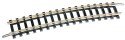 Code 80 Curved Track - Minitrix -- R3-15 Degree Section, N, Trix 14917