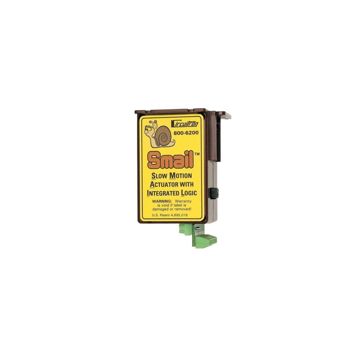 Smail(TM) 6-Pack -- Turnout, Accessory and Signal Actuator with Internal Drivers and DCC, All Scales, Circuitron 6206