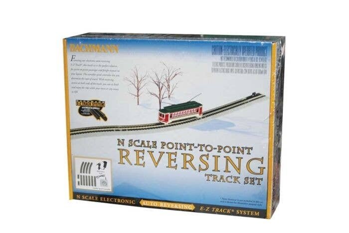 Auto-Reversing System - E-Z Track(R) -- Nickel Silver Rail & Gray Roadbed, N, Bachmann Industries 44847