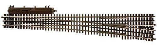 21st Century Track System(TM) Nickel Silver Rail w/Brown Ties - 3-Rail -- 7.5 High-Speed Switch - Right-Ha, O, Atlas O 6022