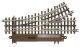 21st Century Track System(TM) Nickel Silver Rail w/Brown Ties - 3-Rail -- O36 Left Hand Remote Custom Supr, O, Atlas O 6075