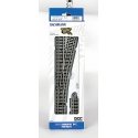 Decoder-Equipped Nickel Silver Turnout - E-Z Track(R) -- 5 Right Hand, HO, Bachmann Industries 44133