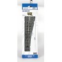 Decoder-Equipped Nickel Silver E-Z Track(R) Turnouts -- 4 Right Hand, HO, Bachmann Industries 44140