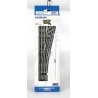 Decoder-Equipped Nickel Silver E-Z Track(R) Turnouts -- 4 Right Hand, HO, Bachmann Industries 44140