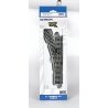 Decoder-Equipped Nickel Silver E-Z Track(R) Turnout -- Left-Hand, HO, Bachmann Industries 44130