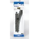 Decoder-Equipped Nickel Silver E-Z Track(R) Turnout -- Right-Hand, HO, Bachmann Industries 44131