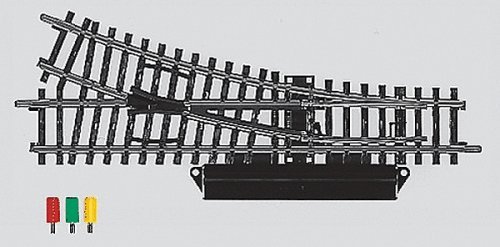 K-Track Remote Turnout -- Right-Hand pkg(2), HO, Marklin, Inc 2263