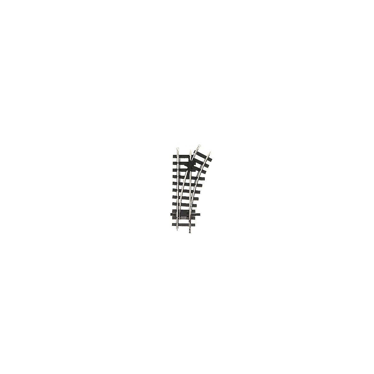 Manual Turnout -- Right Hand, G, Bachmann Industries 94352