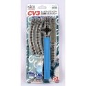 CV3 Compact Semicircle Set w/Crossing & Feeder - Unitrack, N, Kato USA Inc 20892