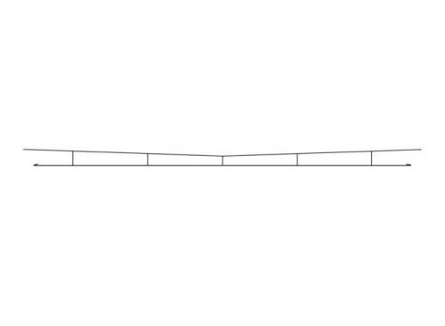 Catenary System Contact Wire -- 14-3/16′ 36cm pkg(5), HO, Peco LC153