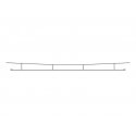 Catenary System Contact Wire -- 8-1/8′ 20.6cm pkg(5), HO, Peco LC151