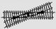 K-Track -- Crossing 22 30′, HO, Marklin, Inc 2259