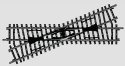 K-Track -- Crossing 22 30′, HO, Marklin, Inc 2259