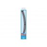 Code 100 Nickel Silver Double 45-Degree Curved Section - Setrack -- 19-7/8′ 50.5cm (3rd) Radius pkg(4), HO, Peco ST2031