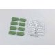 Green Grass-Embedded Street Track S70-WP(G) - Fine Track -- Includes Guardrails pkg(8), N, TomyTec Co LTD 17899