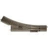 Code 83 22′ Radius Snap Switch (R) - Manual -- Right Hand, HO, Atlas Model Railroad Co. 483