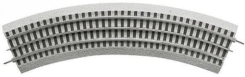 FasTrack(TM) Track w/Roadbed - 3-Rail -- O-36 Curve pkg(4), O, Lionel 612033