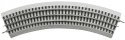FasTrack(TM) Track w/Roadbed - 3-Rail -- O-36 Curve pkg(4), O, Lionel 612033