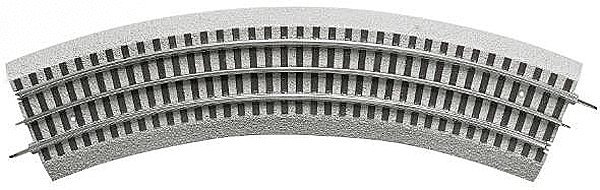 FasTrack(TM) Track w/Roadbed - 3-Rail -- O-36 Curve pkg(4), O, Lionel 612033