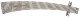 Code 55 Curved Turnout 21-1/4` Outside & 15` Inside Radius -- Left Hand, N, Atlas Model Railroad Co. 2058