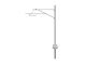 Catenary System Mast -- With Registration Arm, HO, Peco LC110