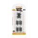 Crossing w/Nickel Silver Rail & Gray Roadbed - E-Z Track(R) -- 60 Degree, N, Bachmann Industries 44842