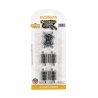 Crossing w/Nickel Silver Rail & Gray Roadbed - E-Z Track(R) -- 60 Degree, N, Bachmann Industries 44842